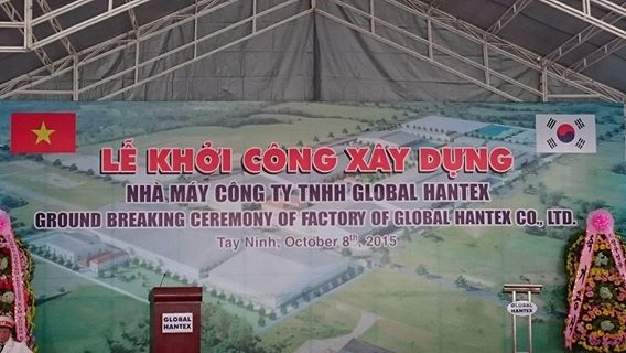 Lể khởi công GLOBAL HANTEX