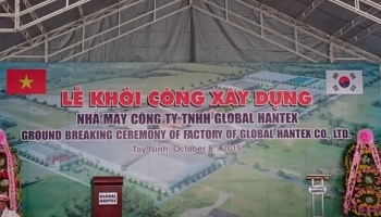 Lể khởi công GLOBAL HANTEX